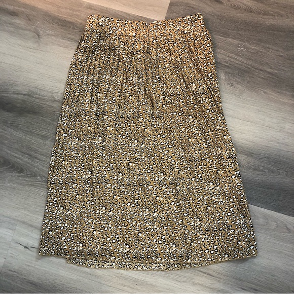 J Crew animal print skirt - Picture 1 of 5